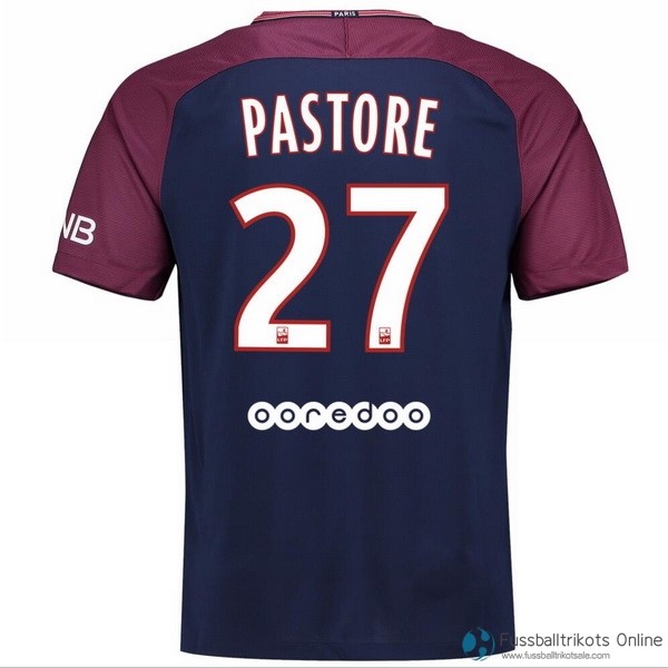 Paris Saint Germain Trikot Heim Pastore 2017-18 Fussballtrikots Günstig